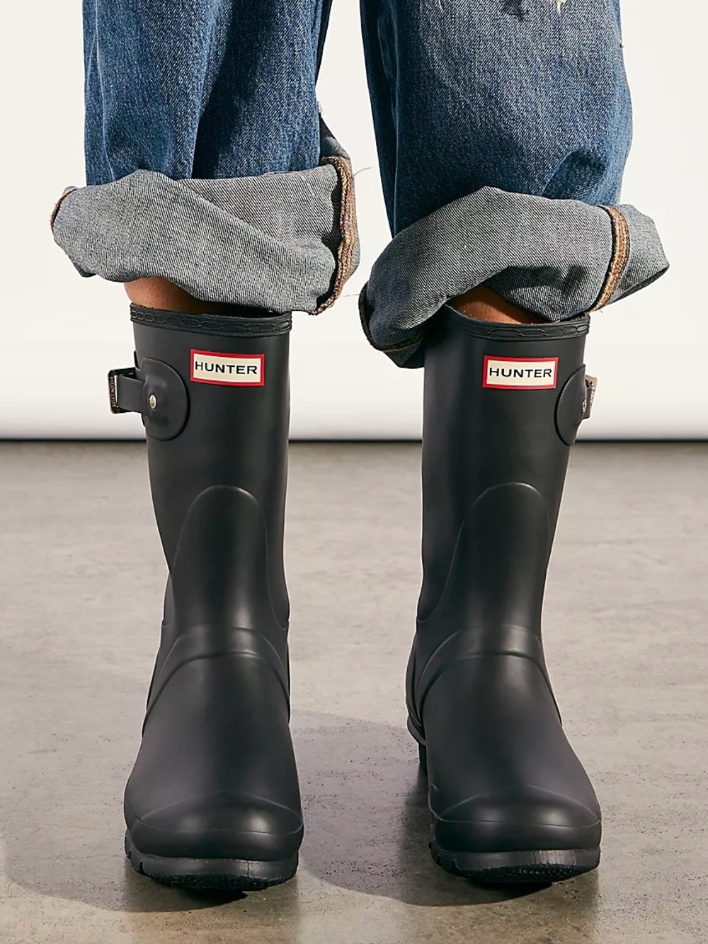 NEW! Hunter Black Classic Short Boot